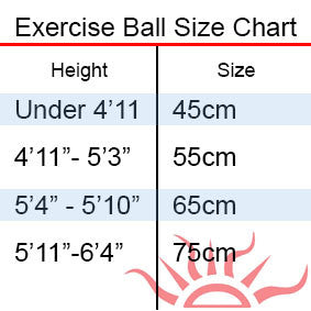 Exercise Balls 65cm - Sissel