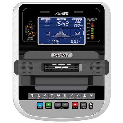 Spirit XBR95 Recumbent Cycle