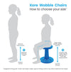 (18.7″) Pre-Teen Wobble Chair